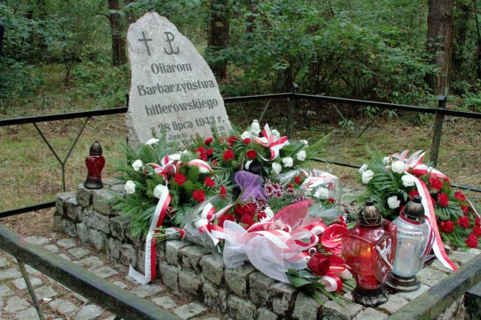 Pomnik na Pałatkach w gminie Ciechanowiec